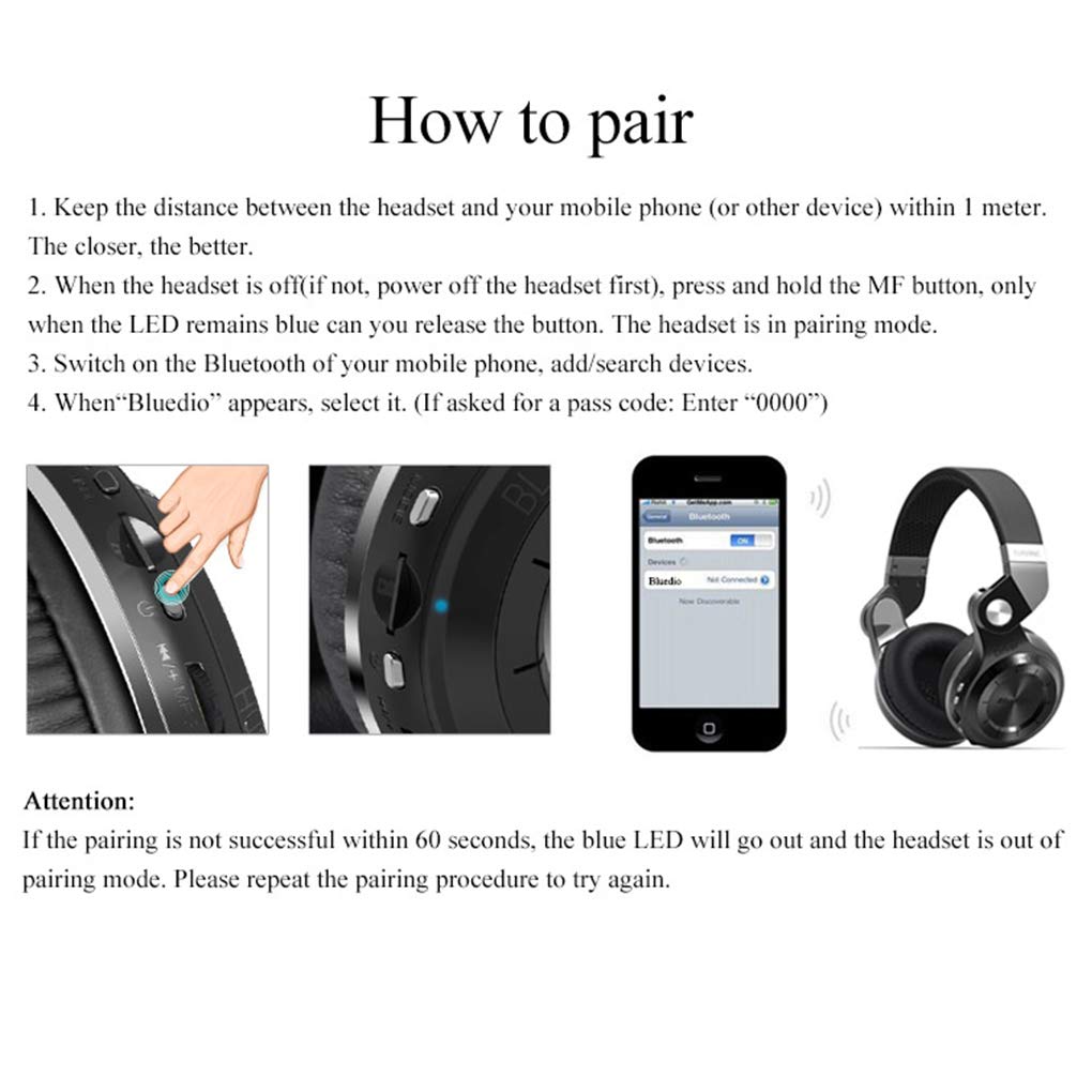 Bluedio T2 Plus worn by user in lifestyle scene, offers comfortable long-wear fit