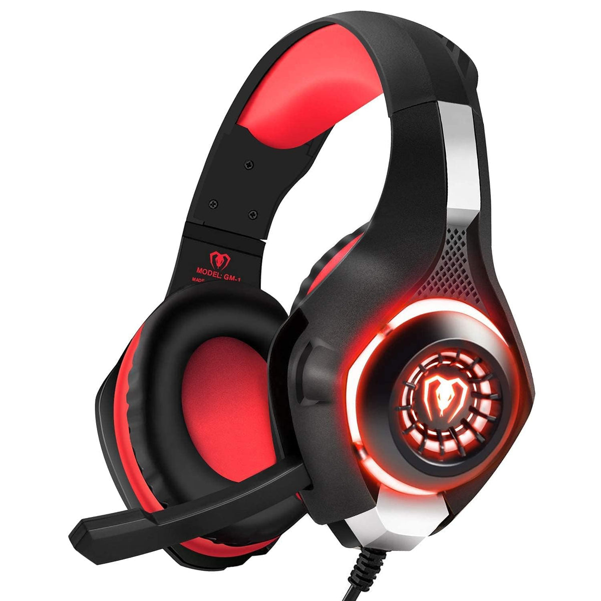 BlueFire headset front view showing comfortable over-ear design for long sessions