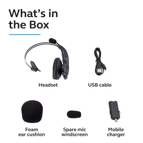 BlueParrott B350-XT Parrot Button enabling quick feature access