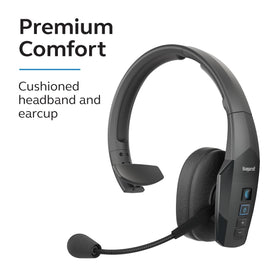 BlueParrott B450-XT IP54 durability indicating dust and water resistance