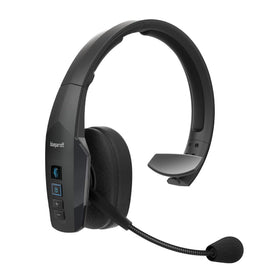 BlueParrott B450-XT noise cancellation close-up for clearer calls