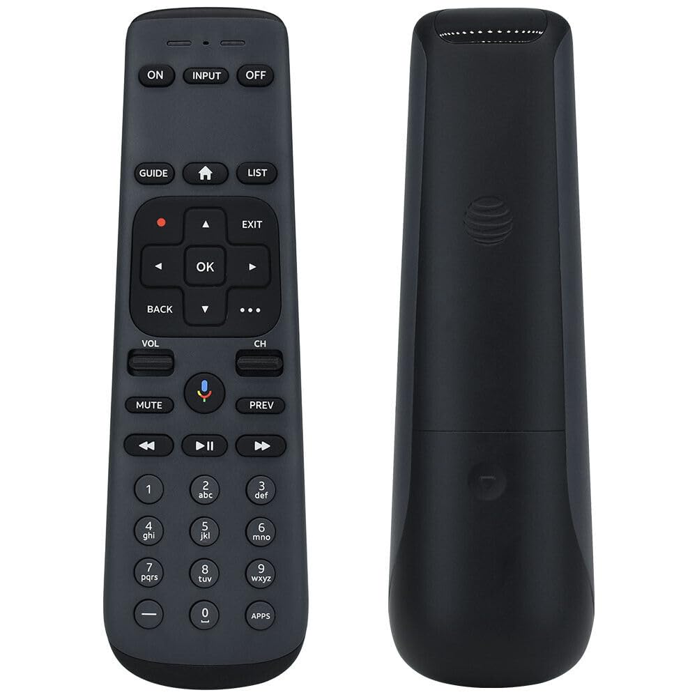 Blueprint RC82V front view remote for easy replacement and setup.