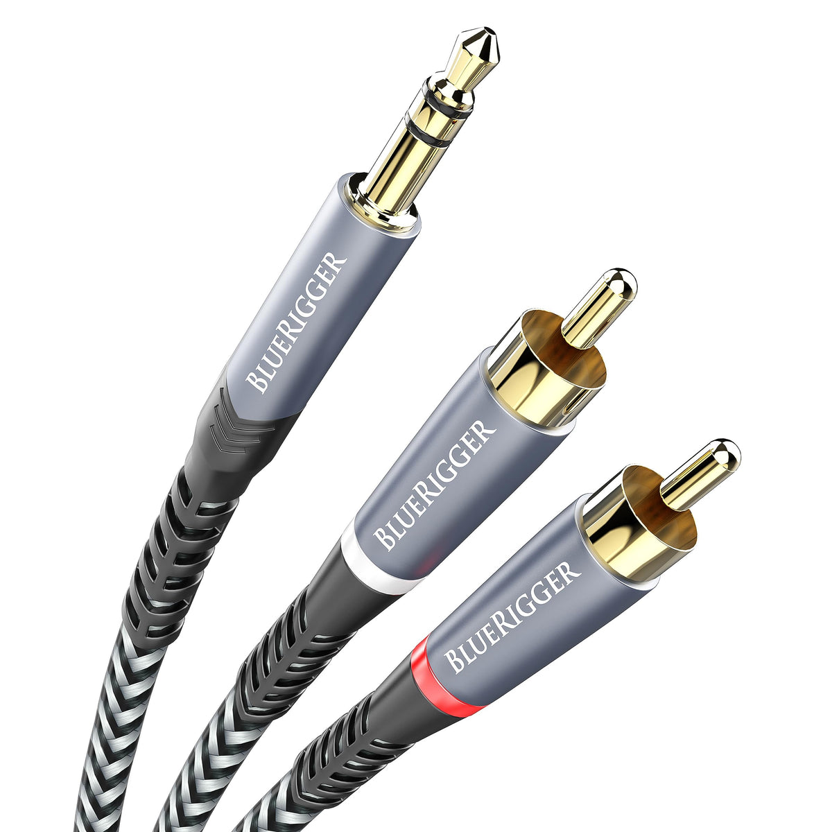 BlueRigger braided 6ft cable for durable, flexible connections