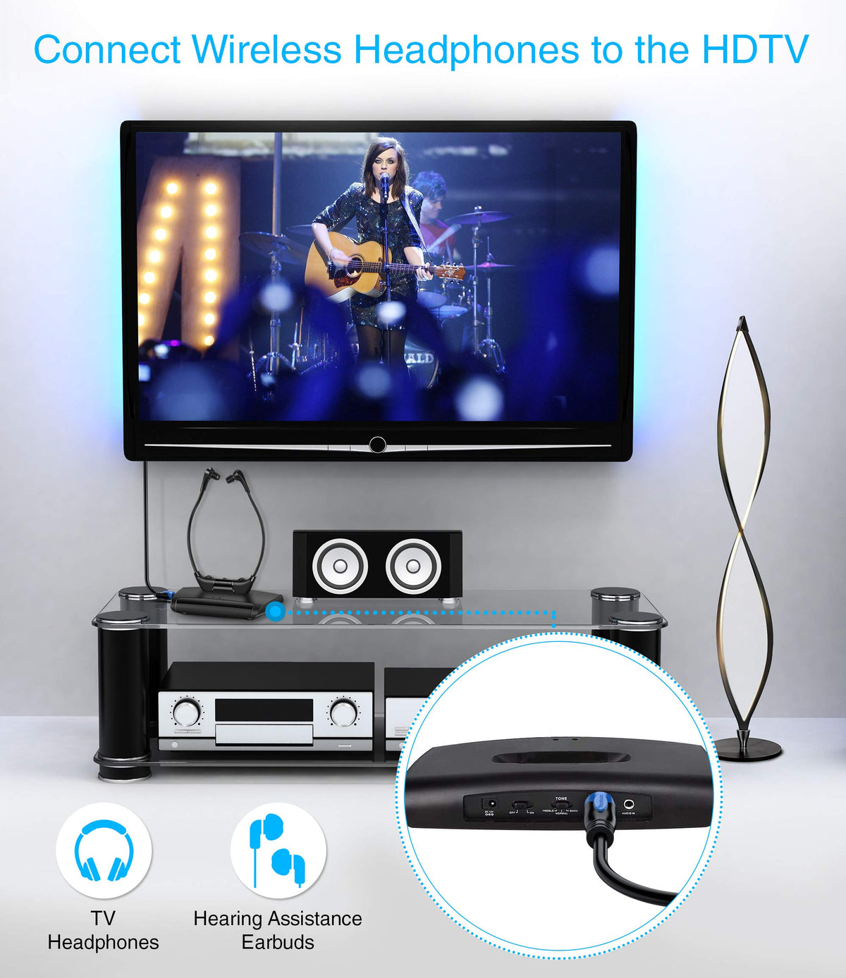 BlueRigger cable bent to show flexibility and 25,000+ bend-cycle durability