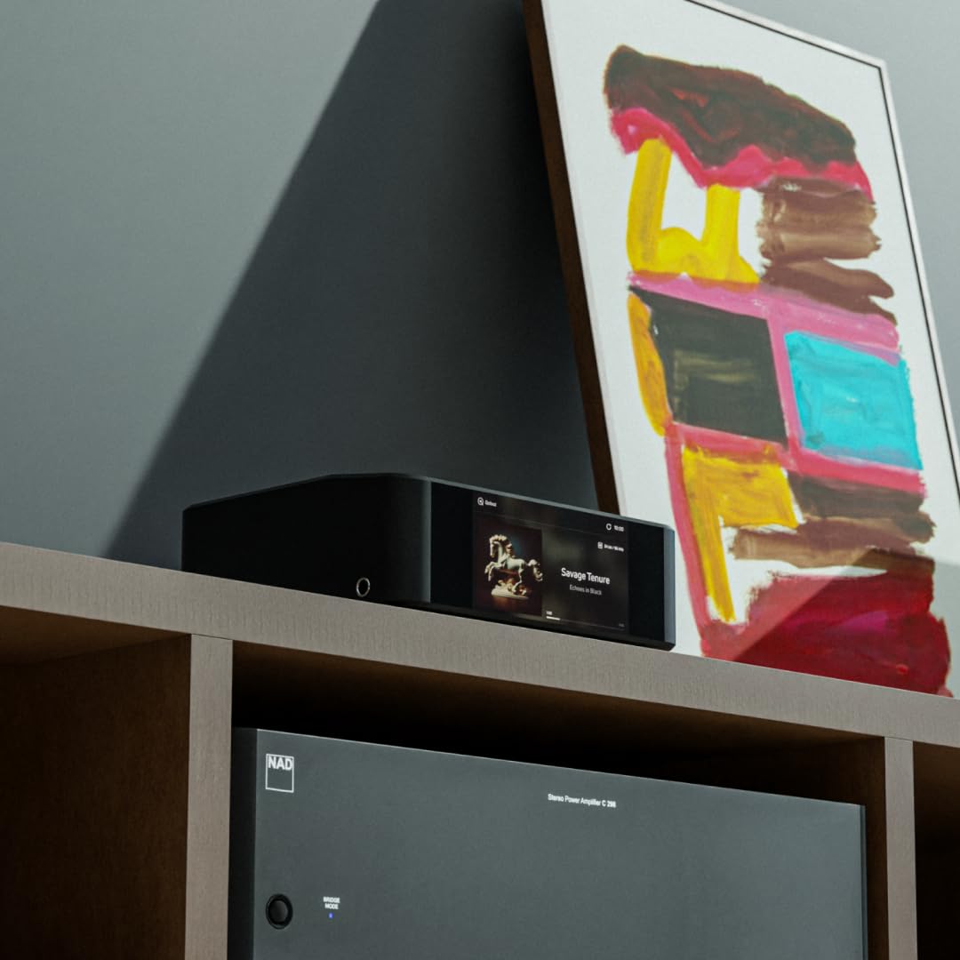 Bluesound Node ICON Dirac Live upgrade lets you calibrate room acoustics for clearer sound.