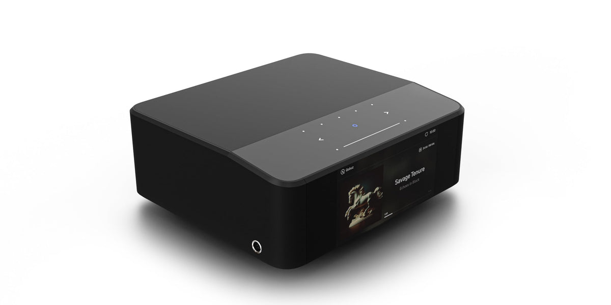 Bluesound Node ICON dual-mono DACs deliver expansive dynamics and detailed playback.