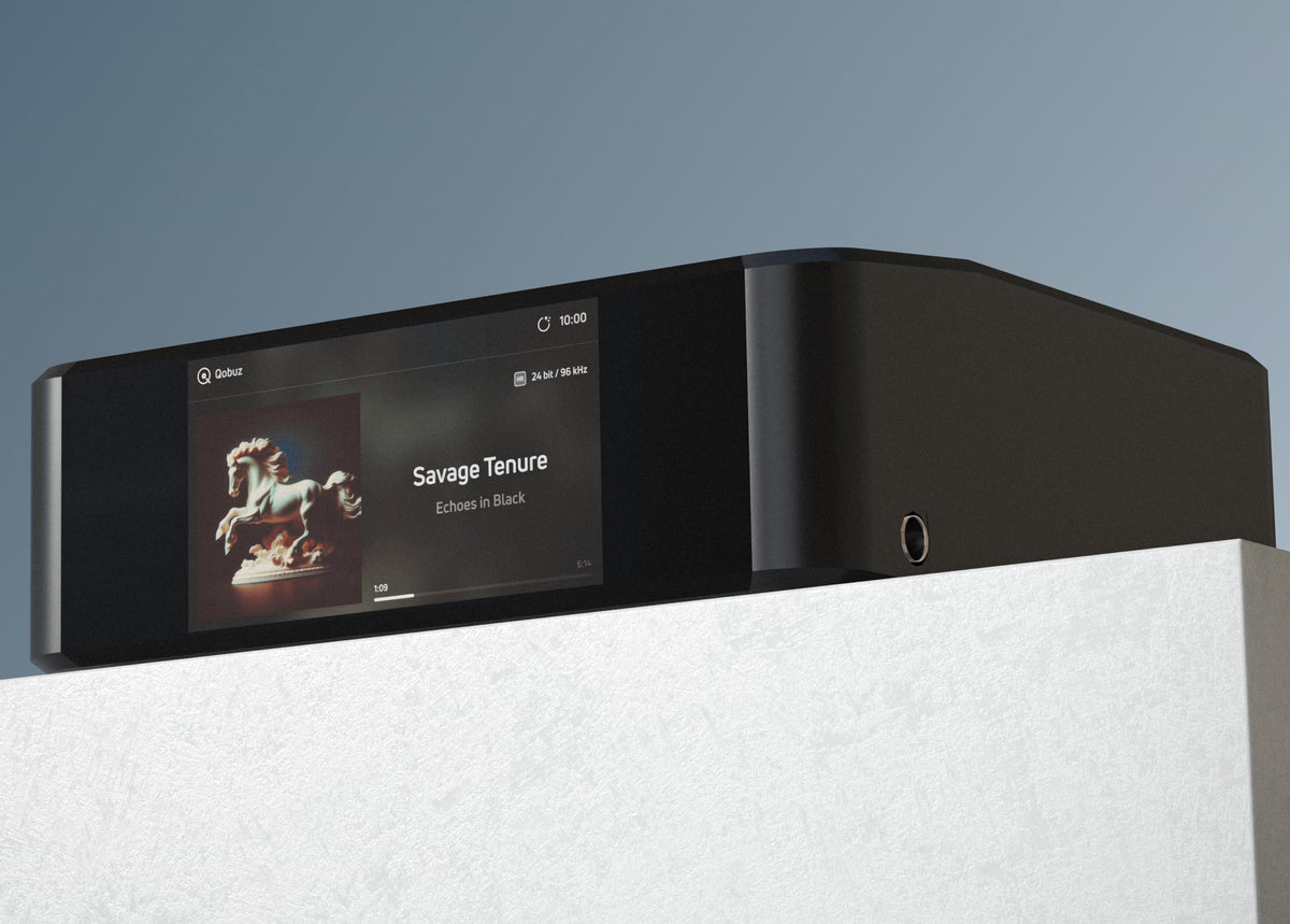 Bluesound Node ICON XLR outputs provide balanced, low-noise connections for high-fidelity playback.