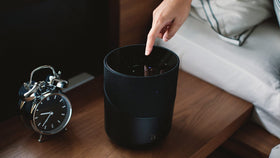 Pulse M presets provide one-touch access to radio, playlists and favorites