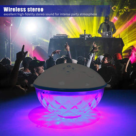 Blufree IP68 waterproof speaker works in water and rain without worry.
