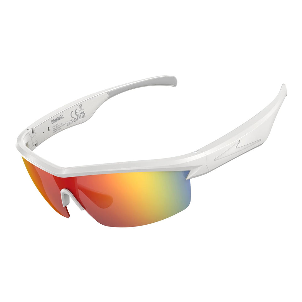 BluKaSa front view showing sunglasses and packaging, highlights ready-to-use convenience