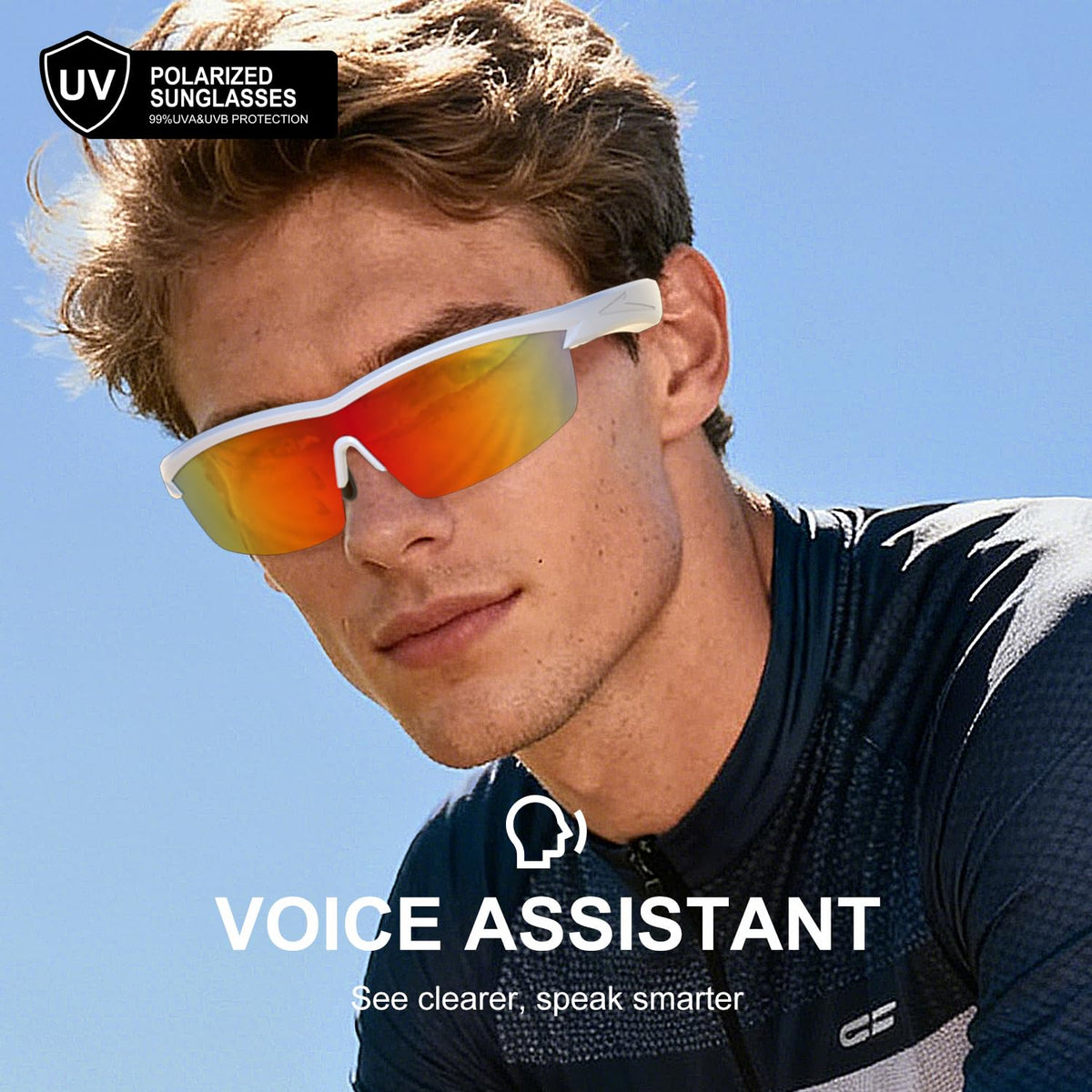 BluKaSa side profile showing adjustable nose pads for personalized comfort
