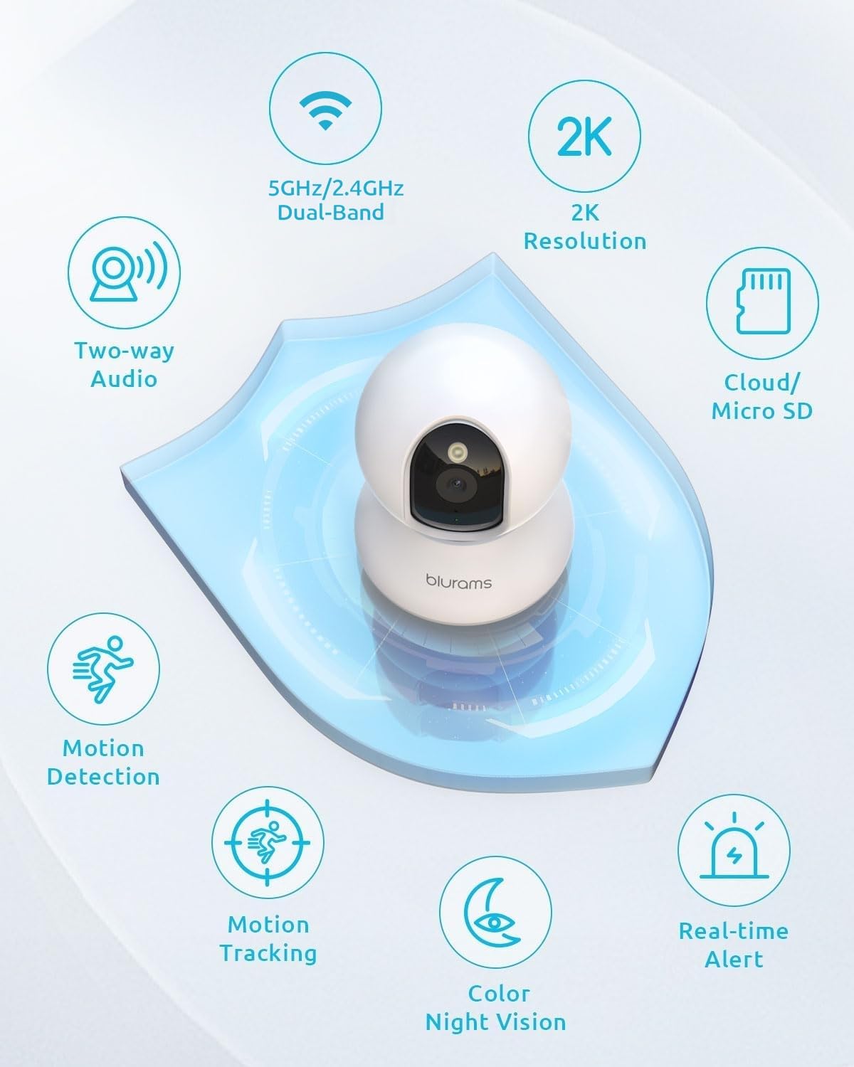 blurams lifestyle living room install demonstrating room coverage