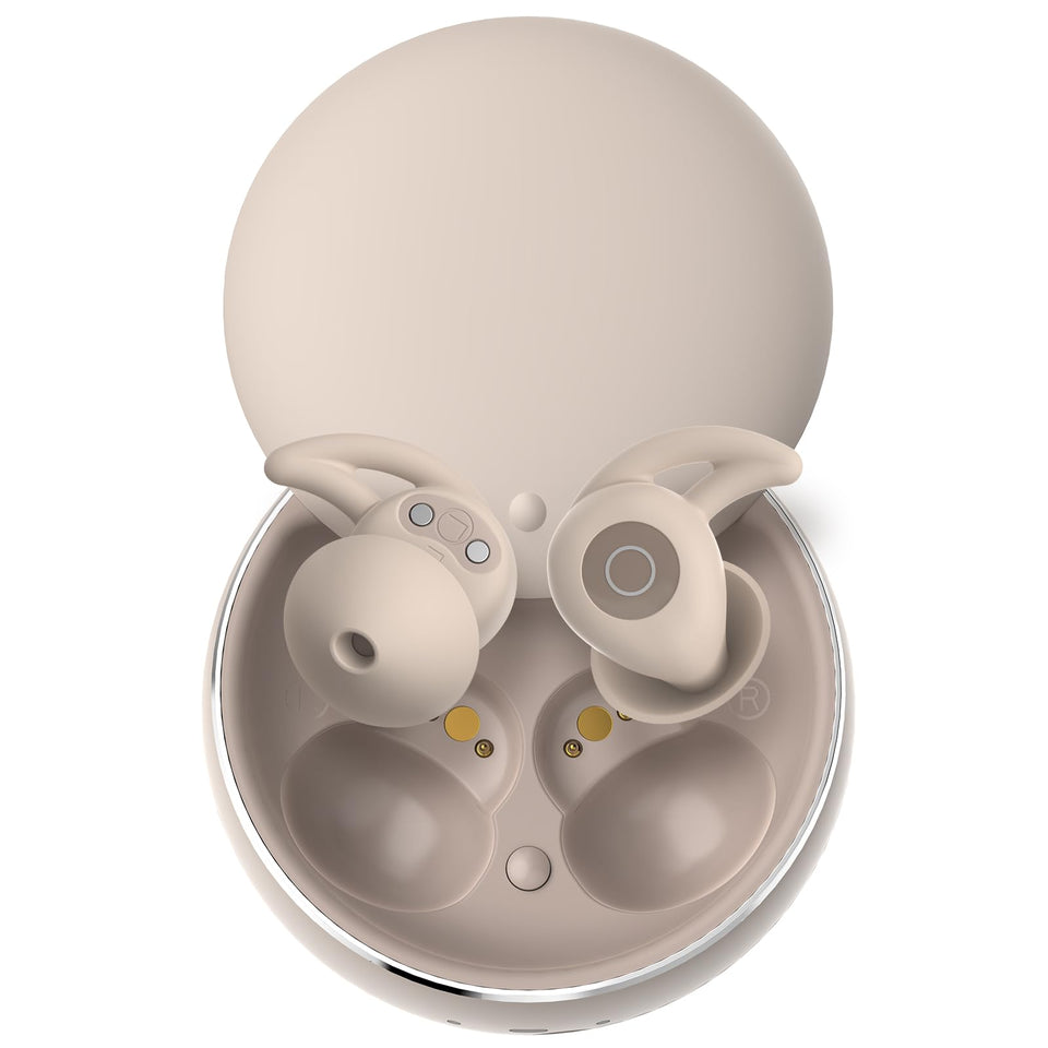 Bluripp Sleepals front packaging showing compact design and off-white finish for portability