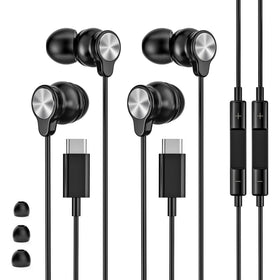 BLXSounds USB-C headphones with clear mic for crisp calls and recordings