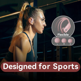 bmani earbud microphone detail and button showing clear-call control benefits