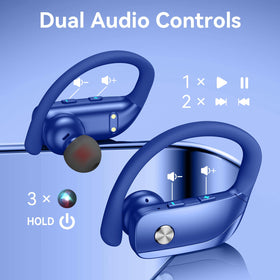 bmani earbuds in hand showing true scale and portability for on-the-go use