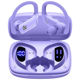 bmani front packaging showing earbuds and case, highlights portability