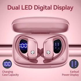 bmani LED display case closeup indicating remaining battery for convenience