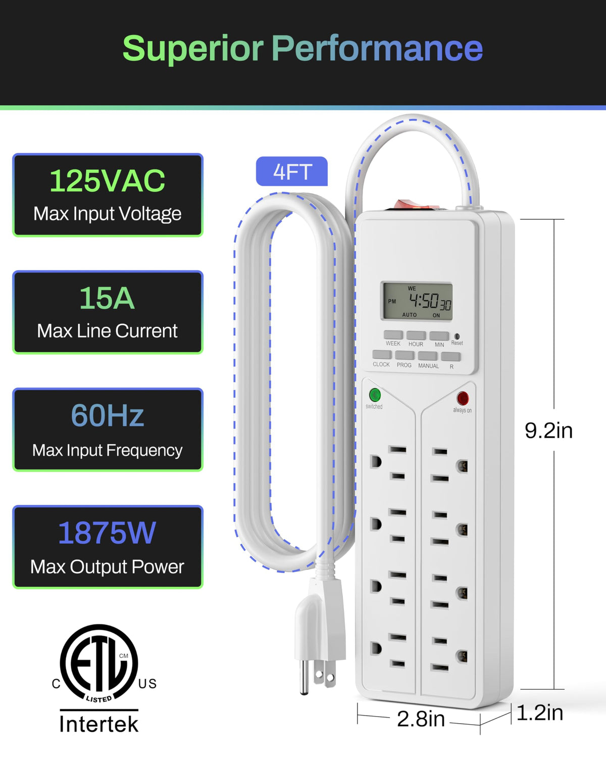 BN-LINK back label with certification marks — safety and spec clarity benefit