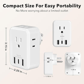 Lightweight, compact design ideal for desks, dorms, and travel