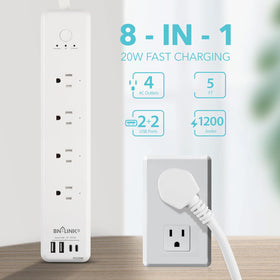 BN-LINK individually controlled outlets enable precise automation for home office