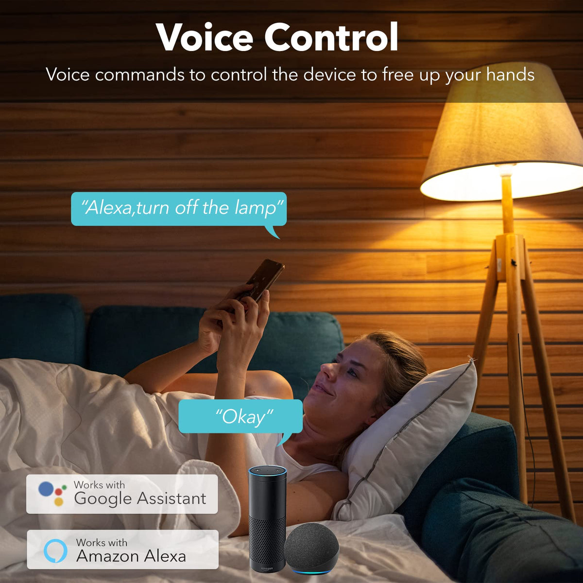 2.4G WiFi connectivity supports remote management from anywhere.