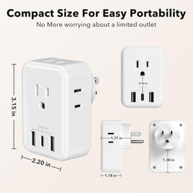 BN-LINK USB-C and USB-A ports enable faster charging