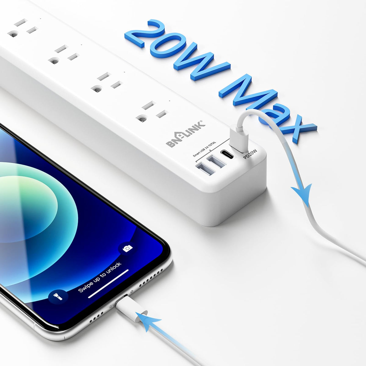 BN-LINK voice-control compatibility with Alexa and Google Home enables hands-free operation