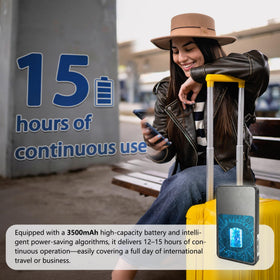 BNBDE WiFi supports eight devices simultaneously for group travel
