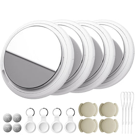 Bnlei front packaging 4-pack showing included accessories and benefit of multiple trackers