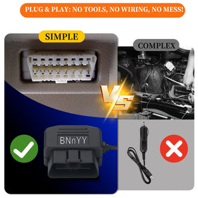 BNnYY cable length allows flexible placement and tidy routing.