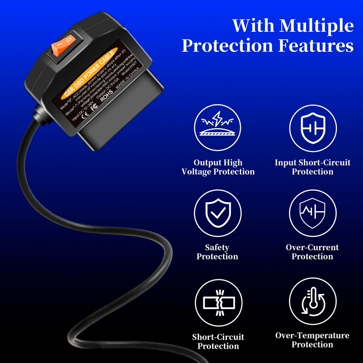 BNnYY USB-C power input compatible dash cams for reliable performance.