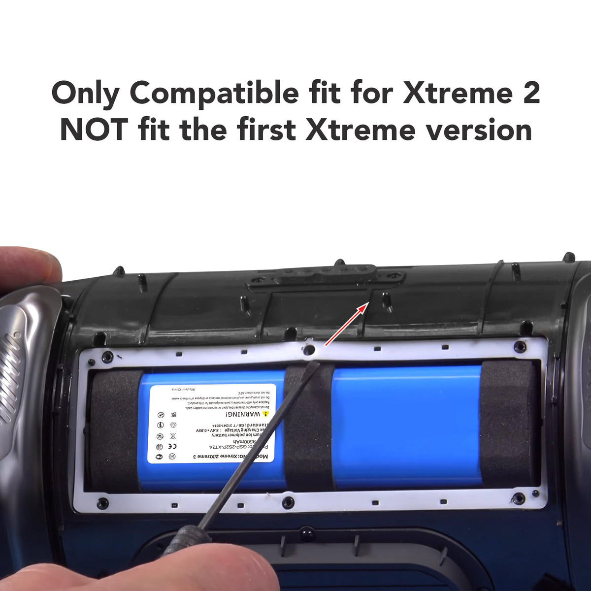 Please verify model before purchase to ensure compatibility with JBL Xtreme.