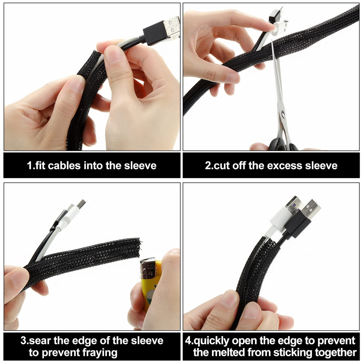 Boao cord protector shows heat resistant material durability for daily use