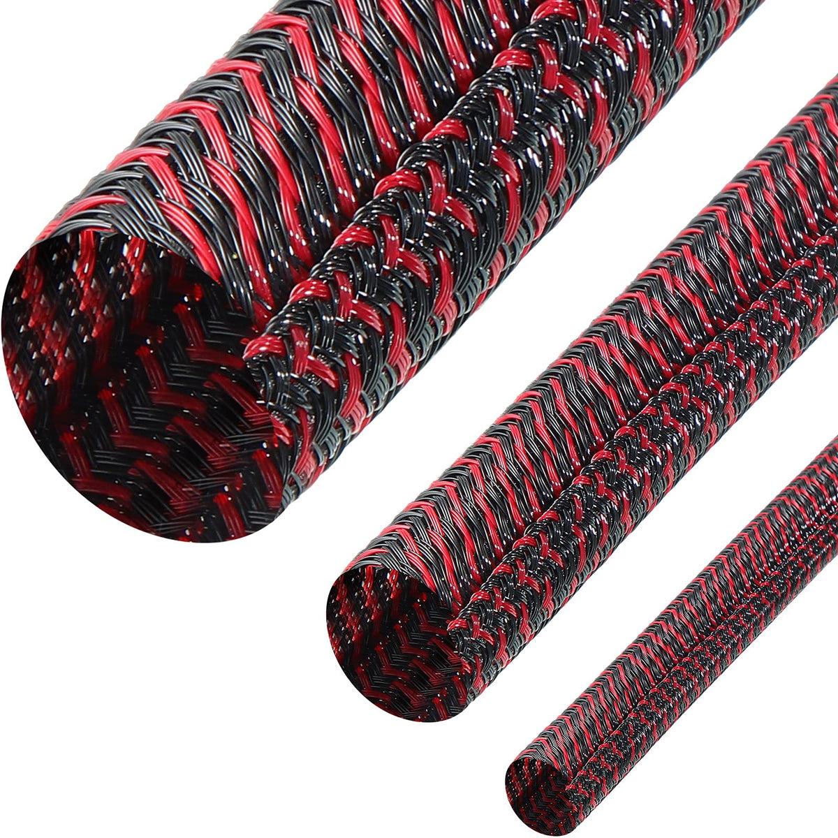 Boao cord protector loom 1/2 inch shields USB and power cables