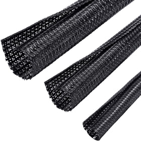 Boao cord protector split sleeve for easy cable loading and organization