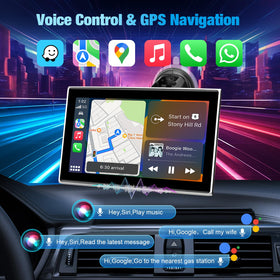 BOAODIFSH mounted on car dash demonstrating secure suction mount and ideal driver view