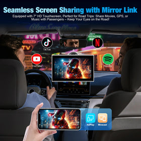 BOAODIFSH screen rotated to portrait and landscape showing flexible viewing angles