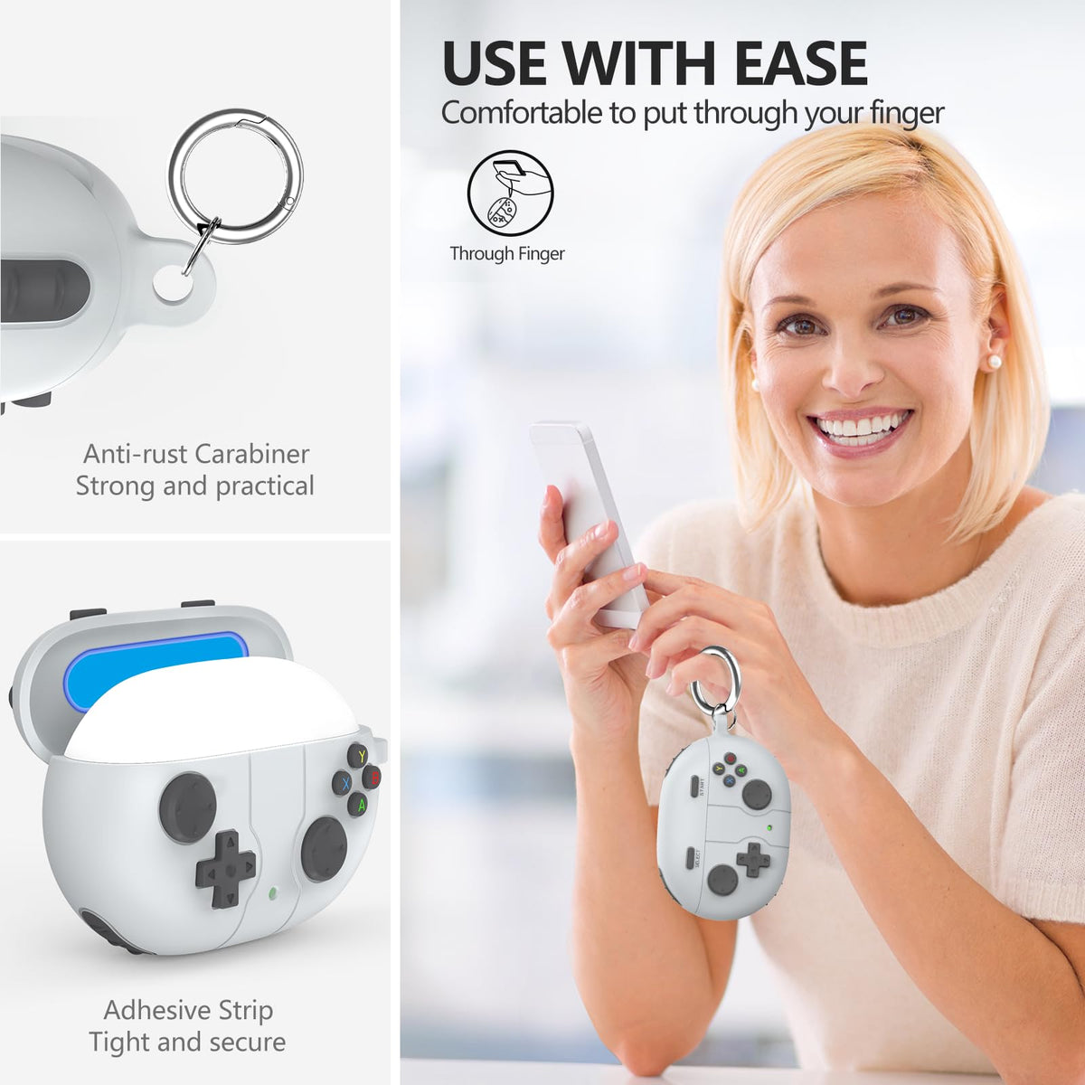 BOBEN accessories layout with cleaning kit and eartips for maintenance benefit