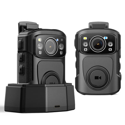 BOBLOV B4K5 front view shows portable 4K body camera for daily use