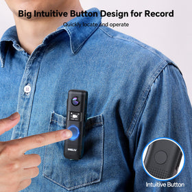 BOBLOV C18 slim side profile highlighting pocketable size and lightweight carry