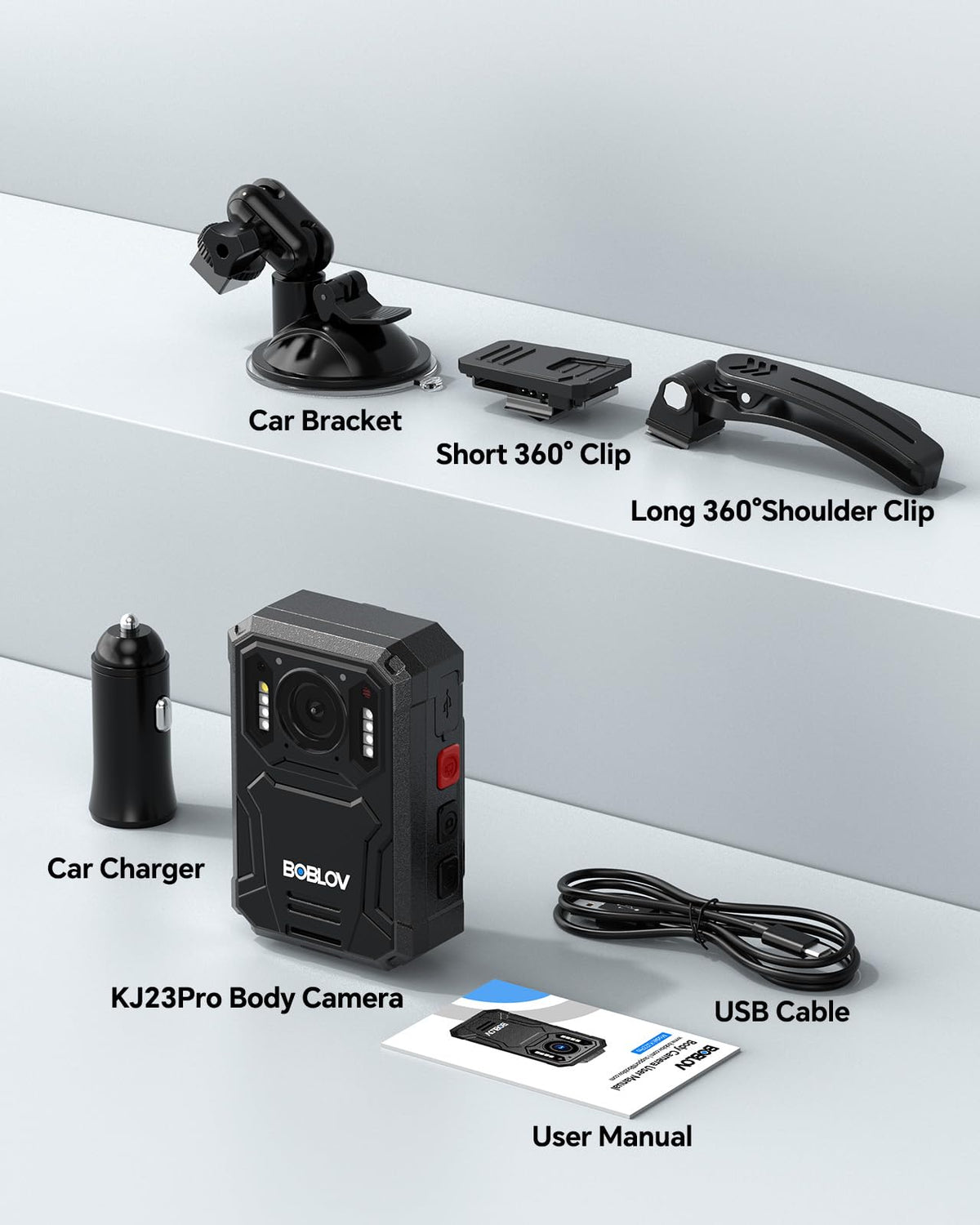 BOBLOV KJ23Pro IP66 rating suits outdoor and rugged use.