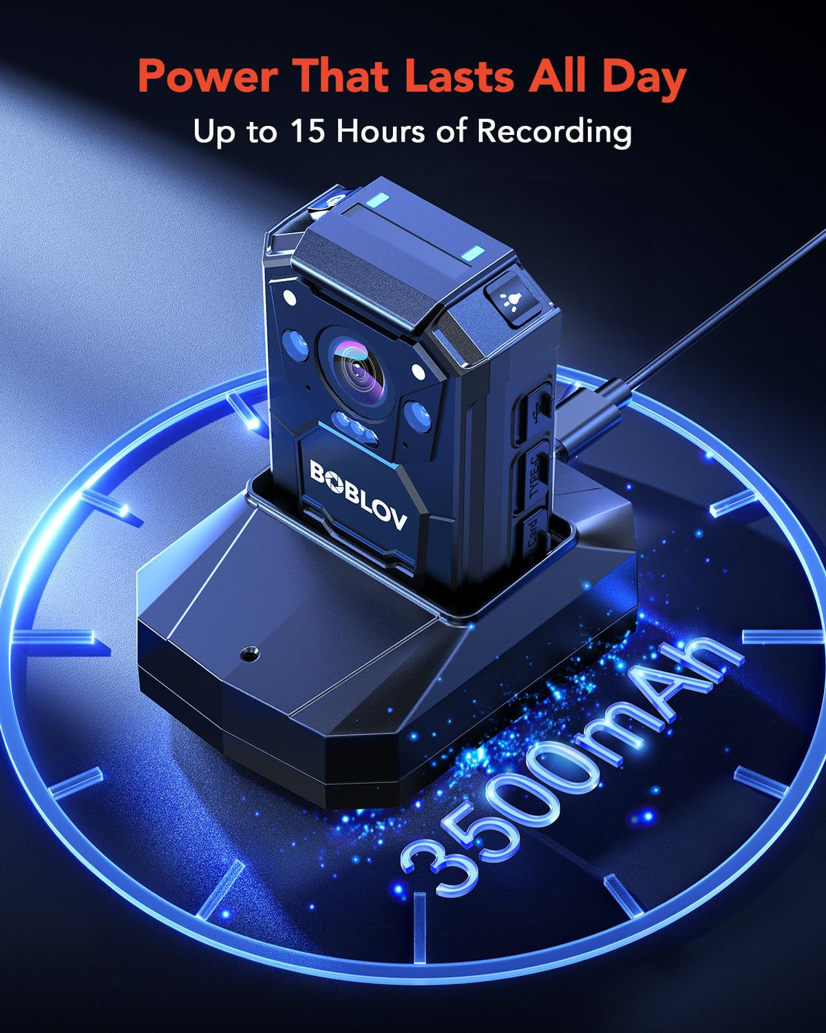 BOBLOV M12 GPS route tracking with video evidence.