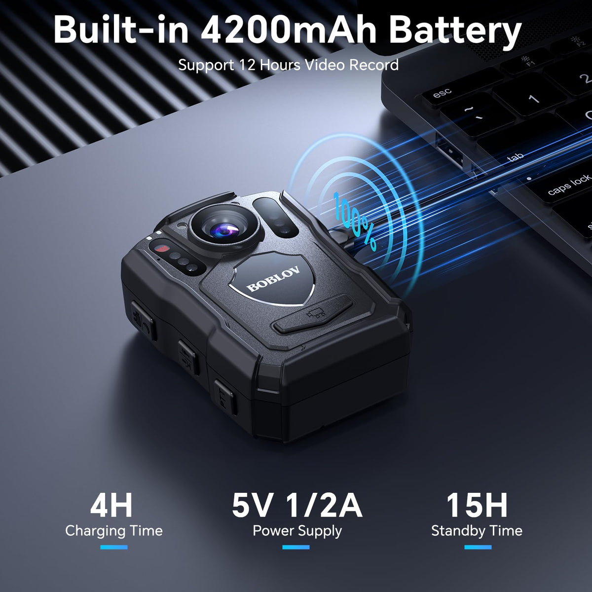 Boblov M5 car suction mount enables dashcam-like recording