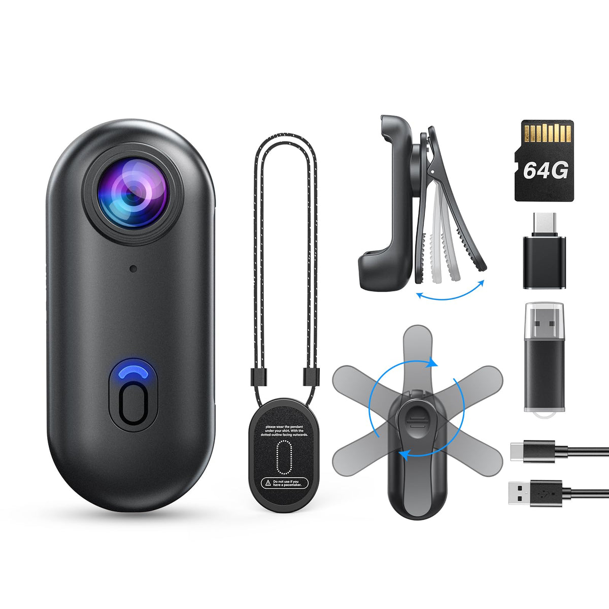 BOBLOV W4 ideal for lectures, travel, pet walks and outdoors