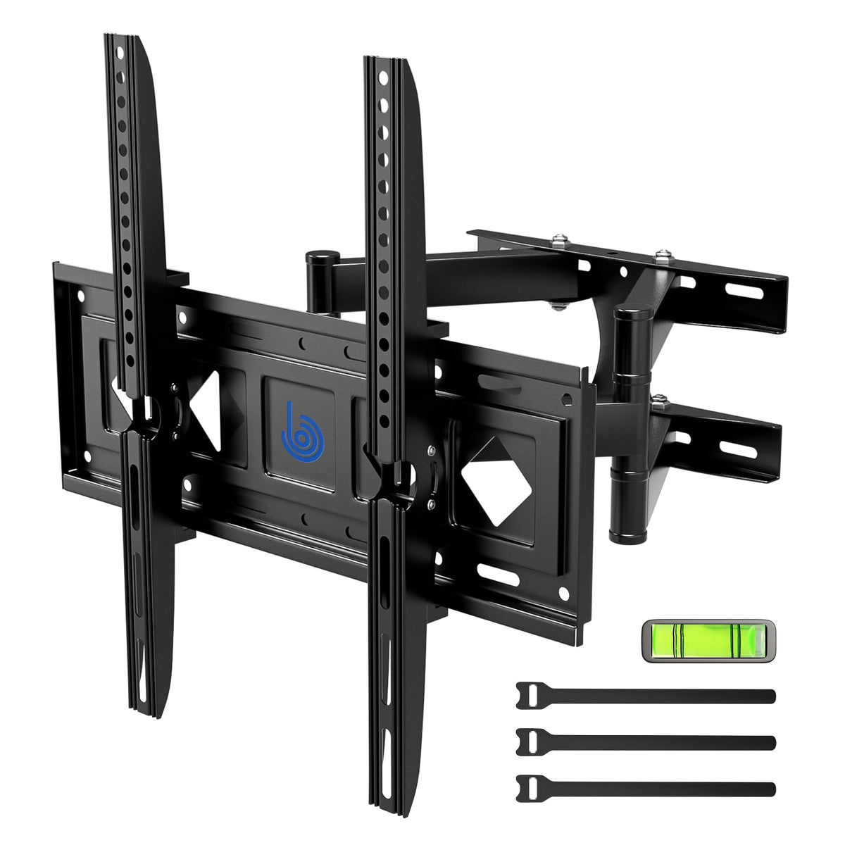 BoboGu full motion wall mount for 26–70 inch TVs with tilt and swivel