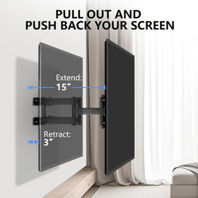 BoboGu space-saving mount with slim profile for neat installations