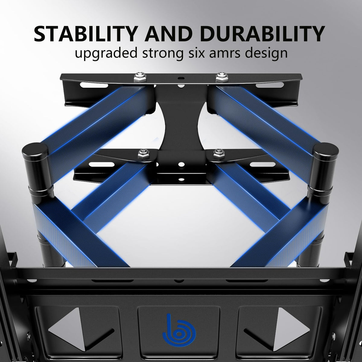 BoboGu mount supports VESA up to 400x400mm for many TVs
