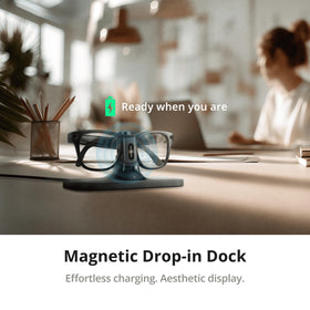 BOBOVR magnetic alignment close-up showing secure contact and easier placement