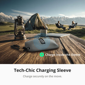 BOBOVR CG2 charging Ray‑Ban Meta glasses on dock demonstrating reliable charge